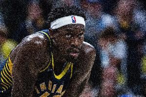 效率不高!西亚卡姆半场11投仅4中拿到10分4板 罚球4中1