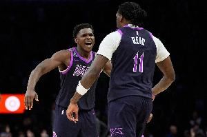 里德发挥出色!华子:我很生气 因为我没能为他拿下比赛